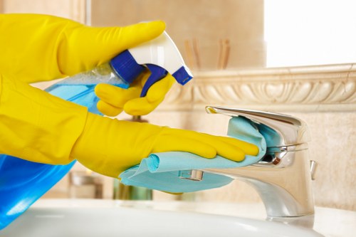 Curtain cleaning service in an Eel Pie Island home