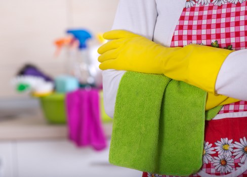 Deep cleaning equipment used on office carpets in Eel Pie Island