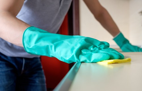 Deep mattress cleaning process removing dust and allergens